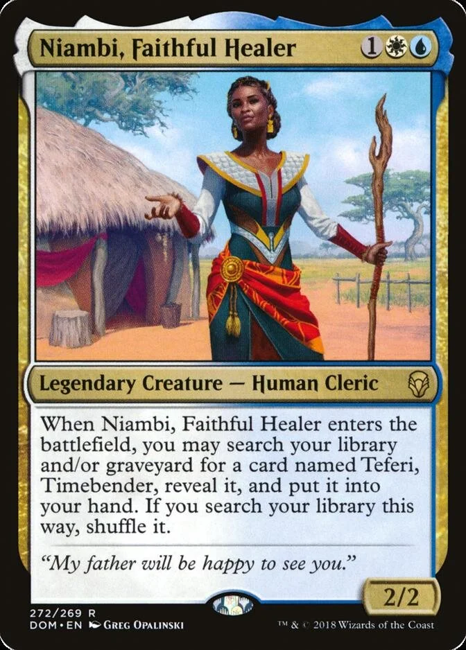 Niambi, Faithful Healer [DOM] (F)