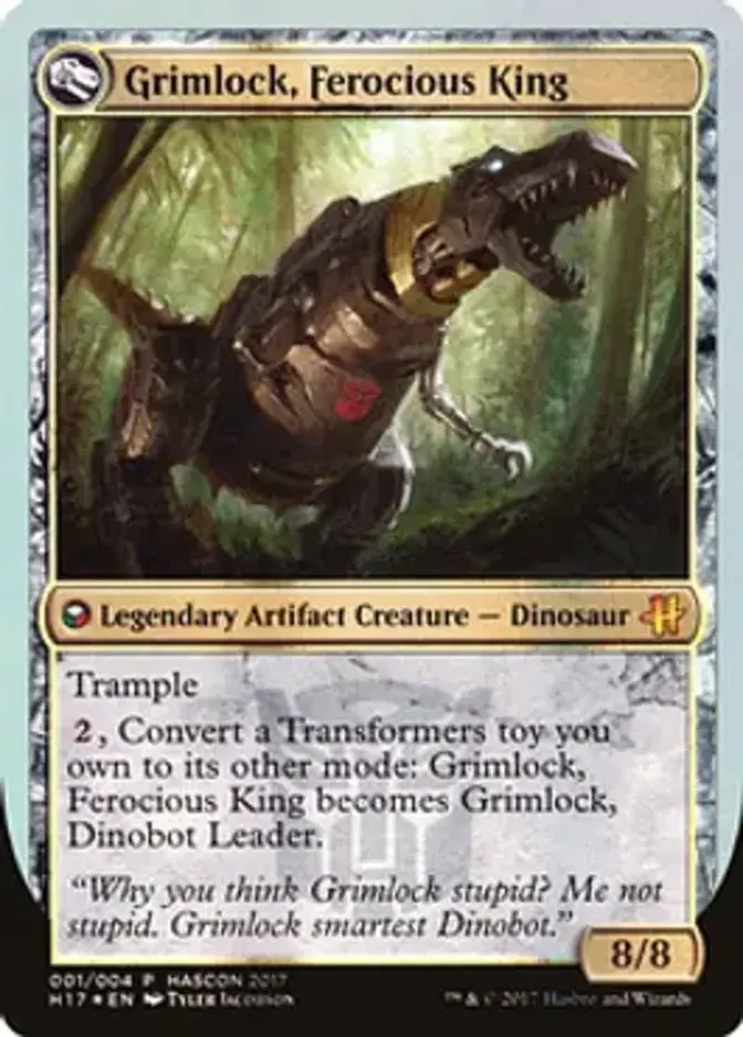 Grimlock, Ferocious King [PRM-MED] (F)