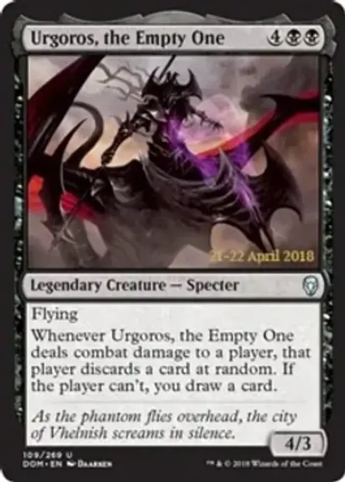 Urgoros, the Empty One [PRM-PRE] (F)