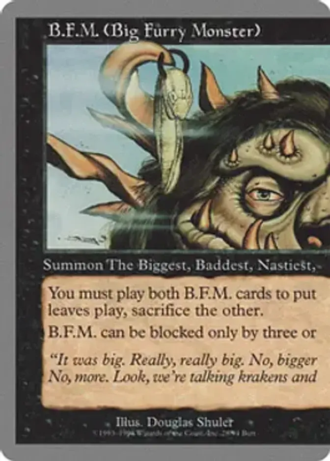 B.F.M. (Big Furry Monster) <Left> [UGL]