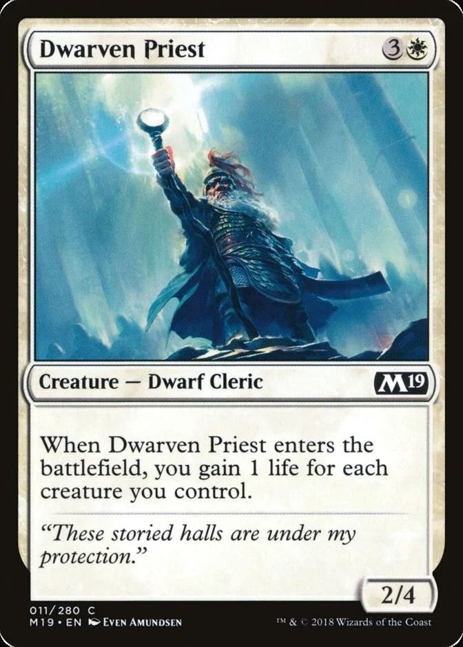 Dwarven Priest [M19]