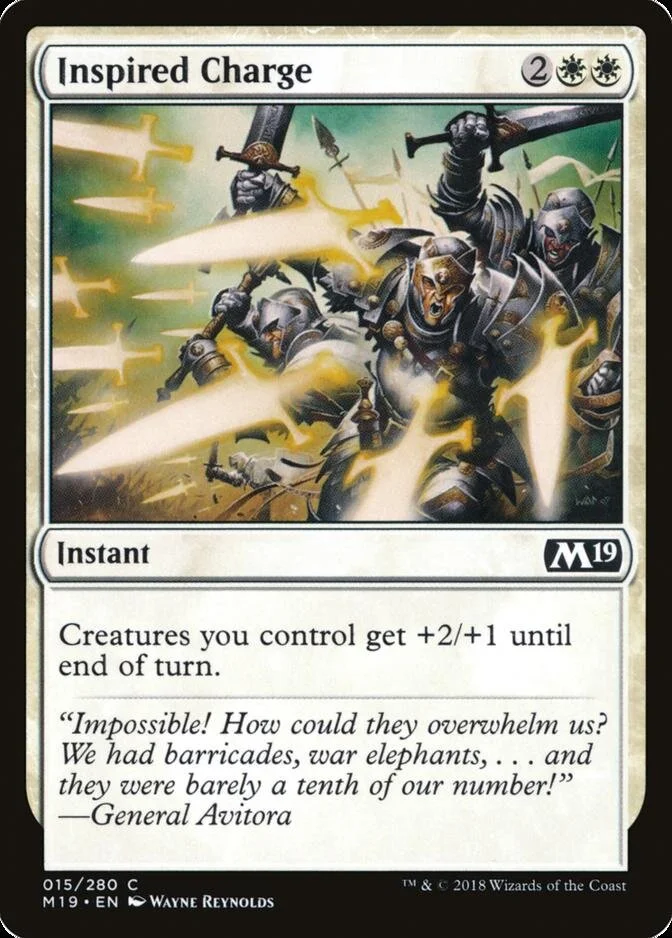 Inspired Charge [M19]