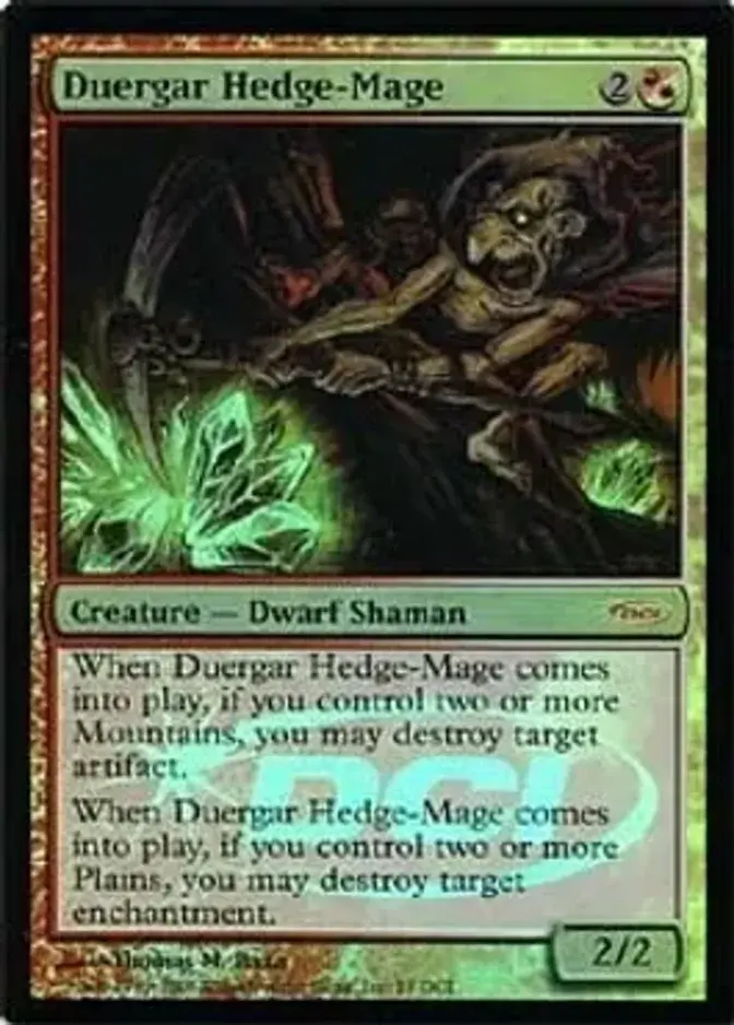 Duergar Hedge-Mage [PRM-WPN] (F)