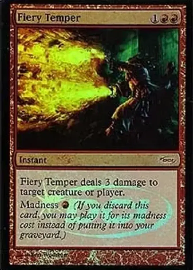 Fiery Temper [PRM-WPN] (F)