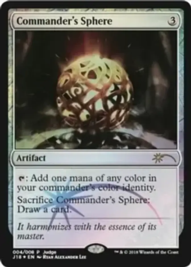 Commander's Sphere [PRM-JUD] (F)