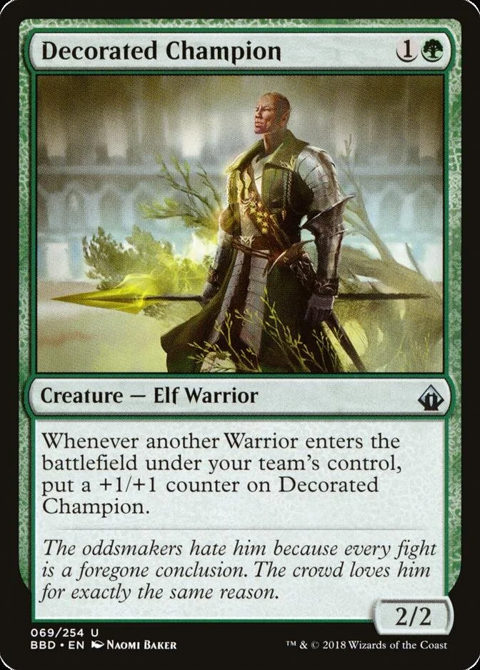 Decorated Champion [BBD]