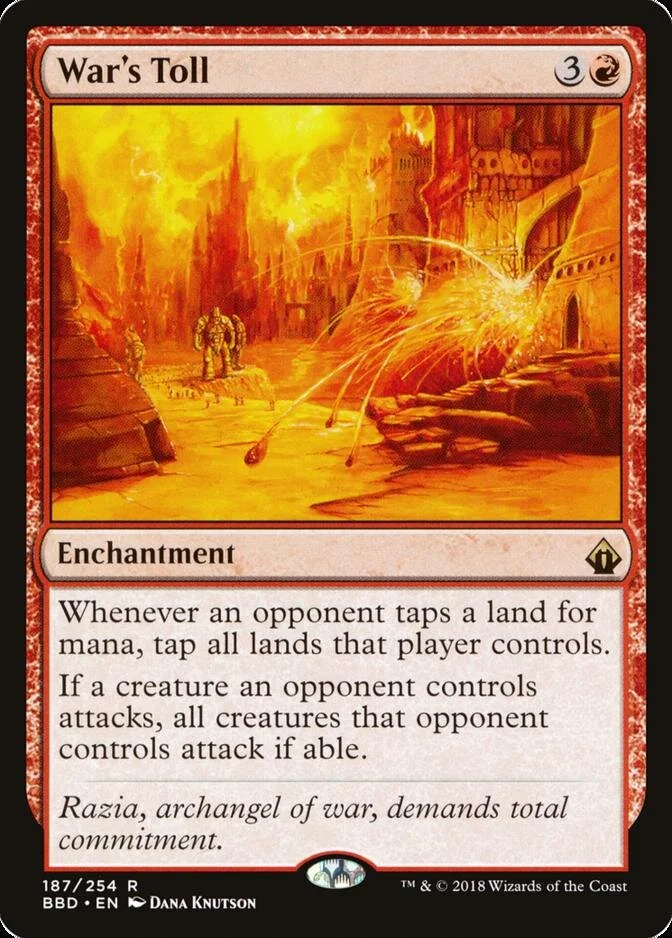 War's Toll [BBD] (F)