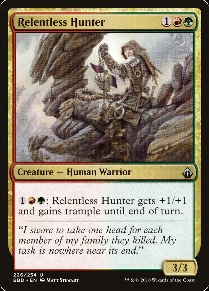 Relentless Hunter [BBD] (F)
