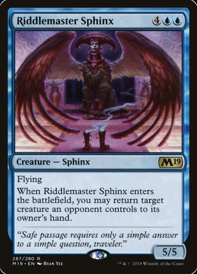 Riddlemaster Sphinx [M19]