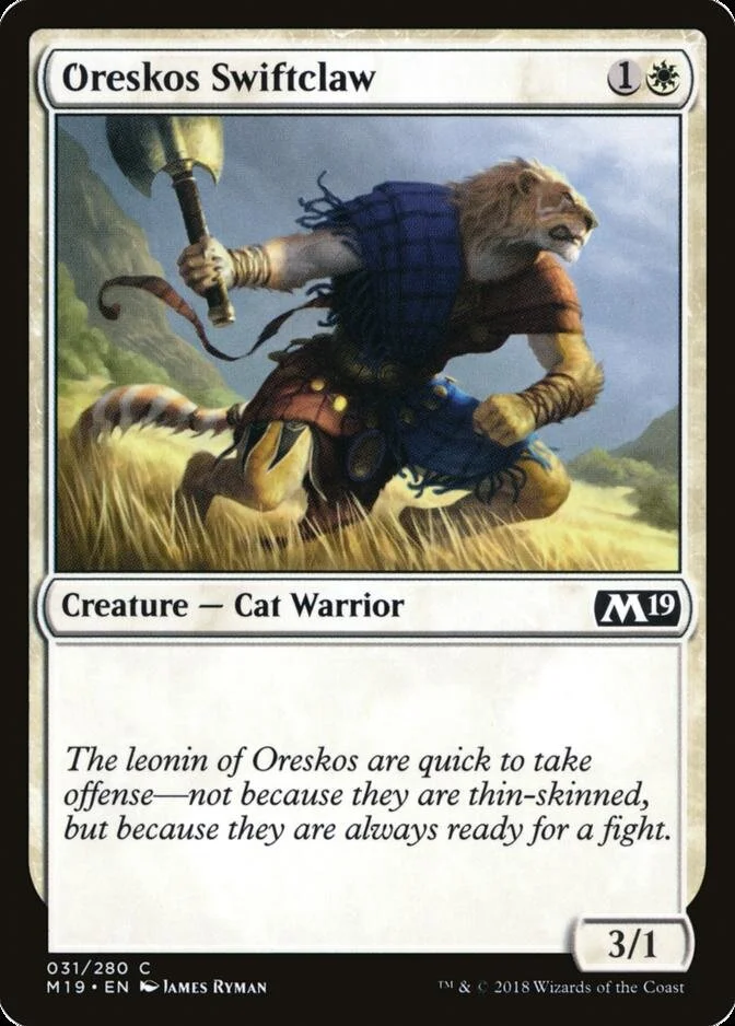 Oreskos Swiftclaw [M19]