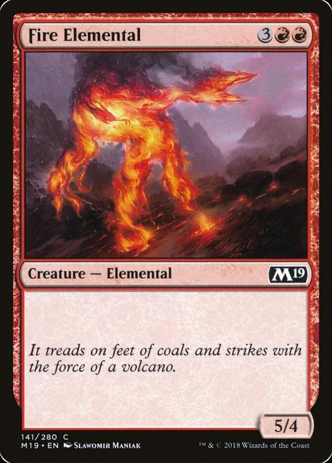 Fire Elemental [M19]