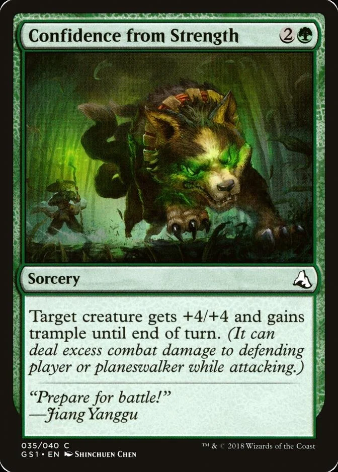 Confidence from Strength [GS1]