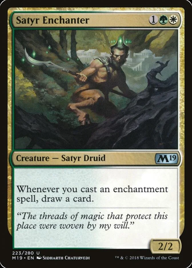 Satyr Enchanter [M19]