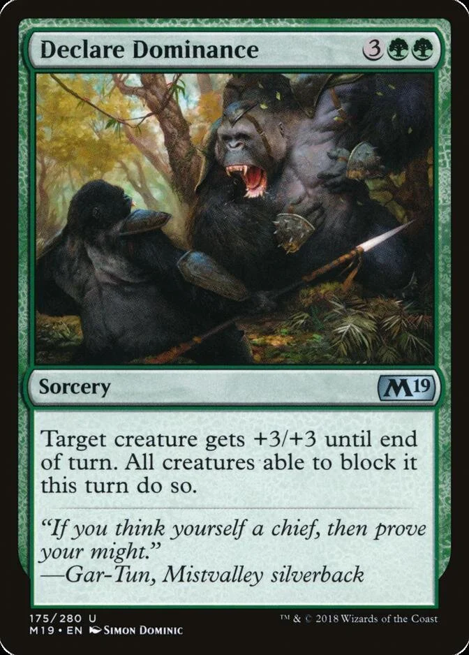 Declare Dominance [M19]