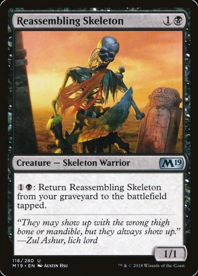 Reassembling Skeleton [M19]