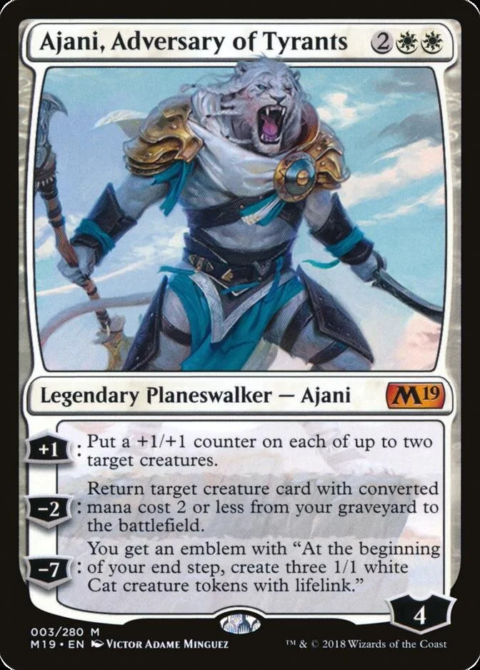 Ajani, Adversary of Tyrants [M19]