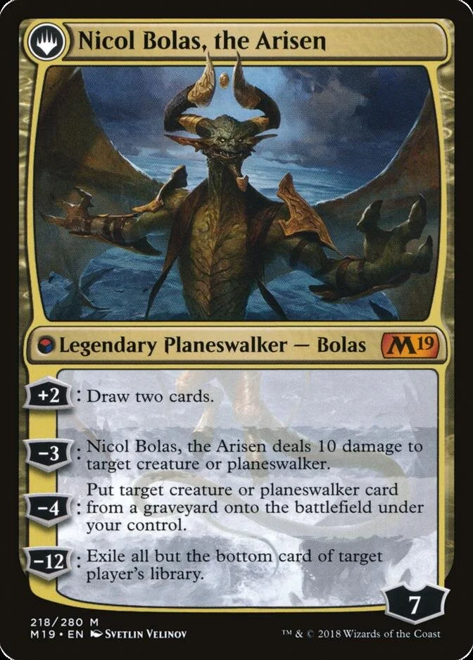 Nicol Bolas, the Arisen [M19]