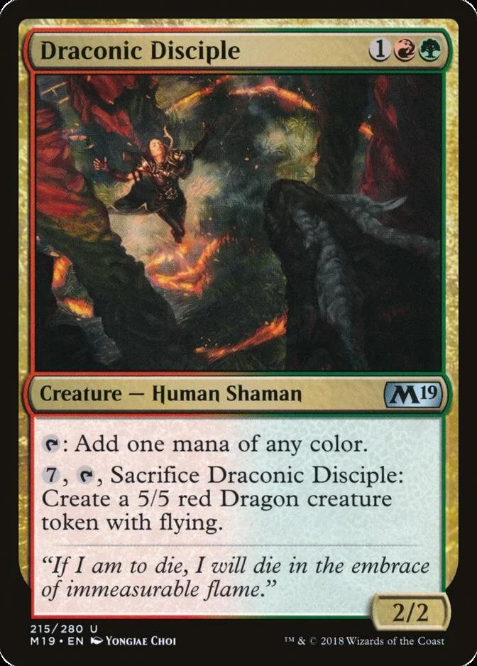 Draconic Disciple [M19]