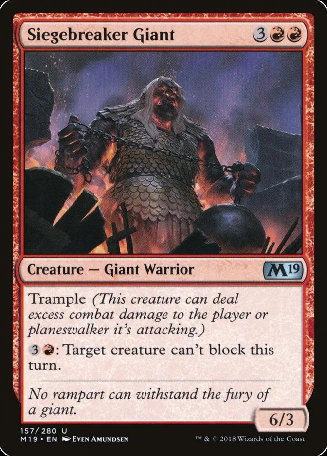 Siegebreaker Giant [M19]