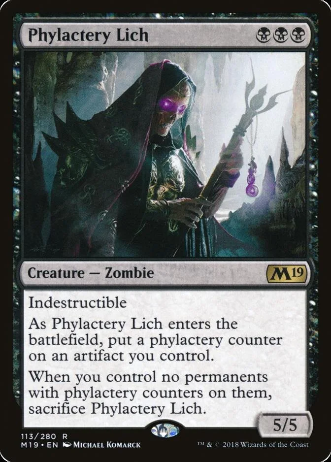 Phylactery Lich [M19]