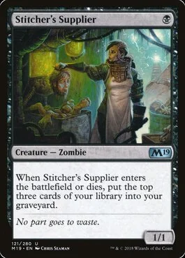 mtg black self mill cards Black and Green self mill Deck