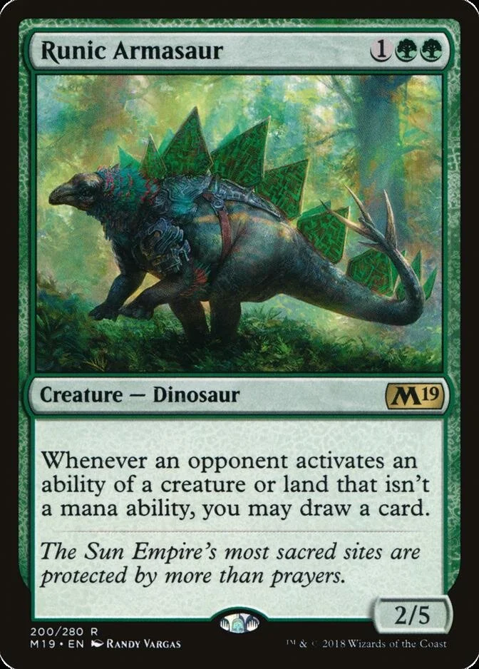 Runic Armasaur [M19]