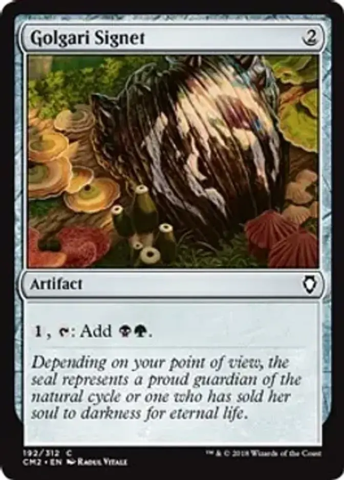 Golgari Signet <192> [CM2]