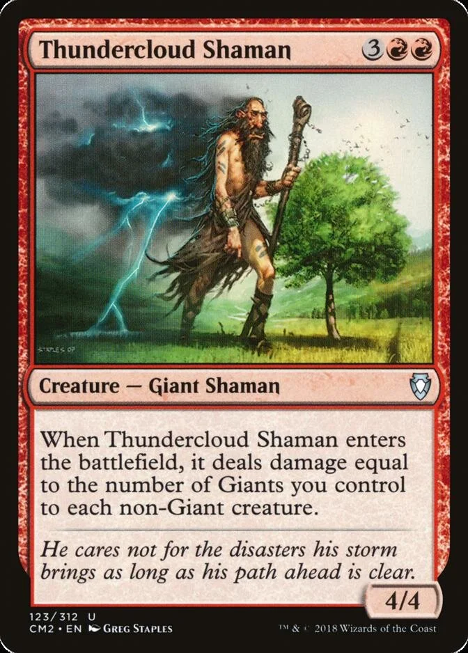Thundercloud Shaman [CM2]