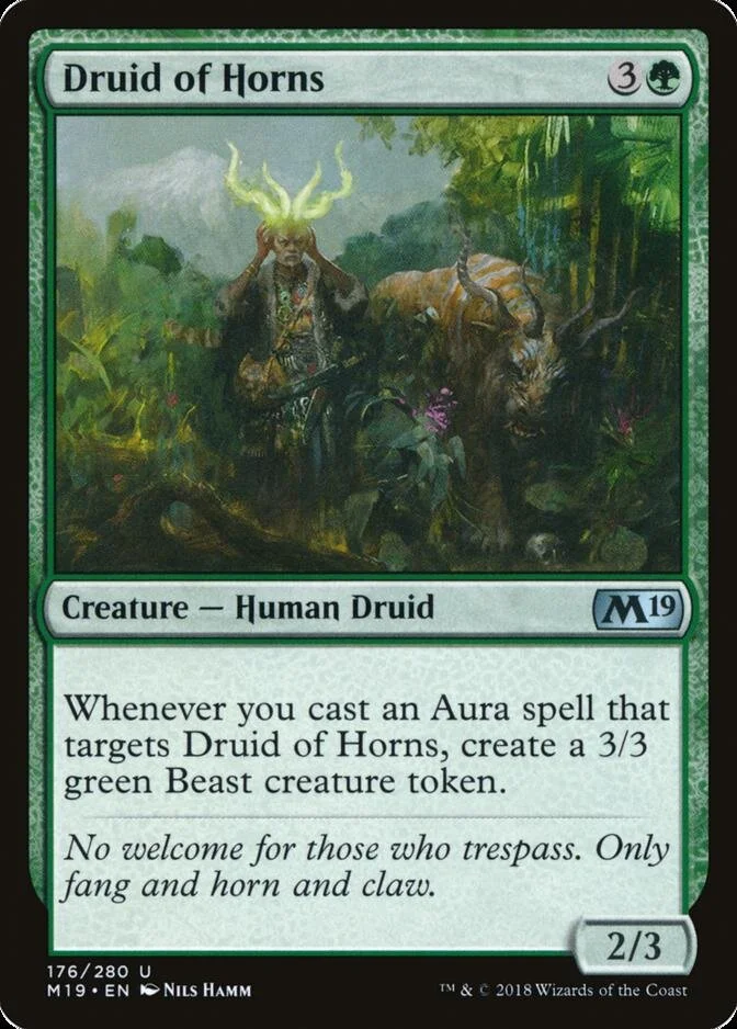 Druid of Horns [M19]