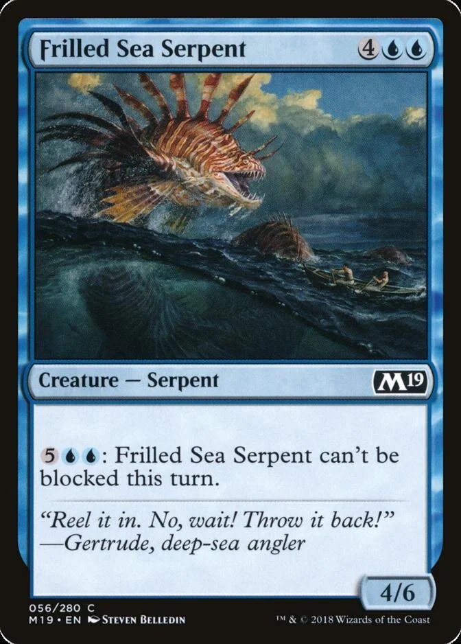 Frilled Sea Serpent [M19] (F)