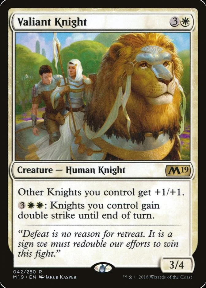 Valiant Knight [M19] (F)