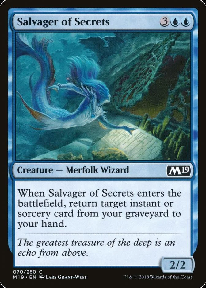 Salvager of Secrets [M19] (F)