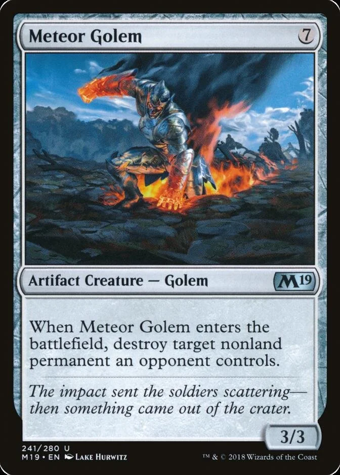 Meteor Golem [M19] (F)