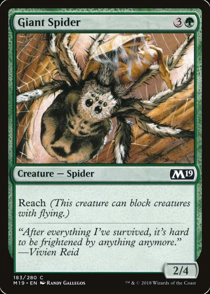 Giant Spider [M19] (F)