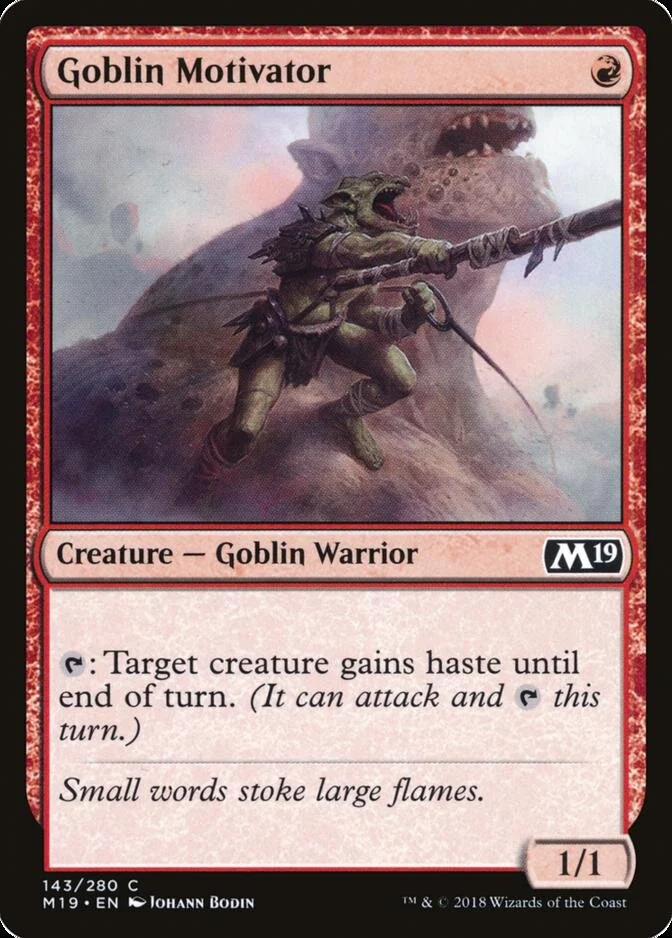 Goblin Motivator [M19] (F)