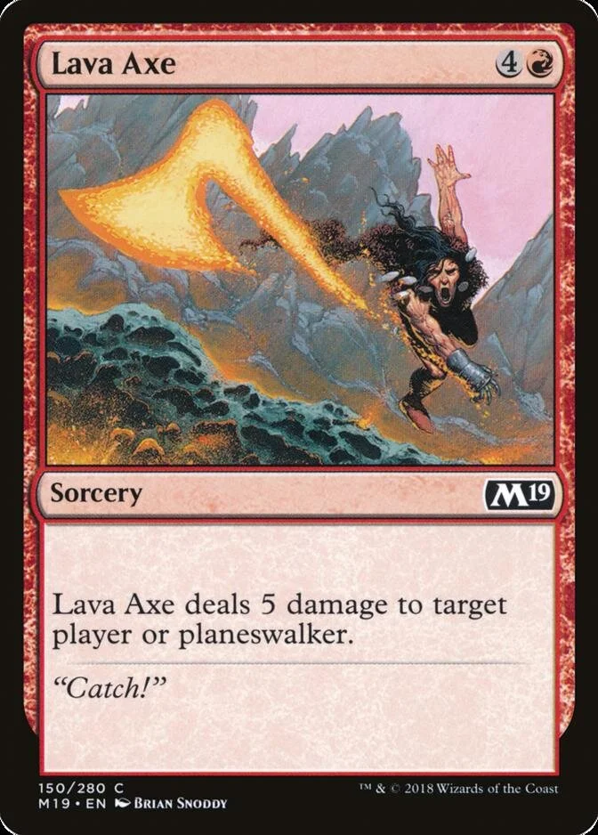 Lava Axe [M19] (F)