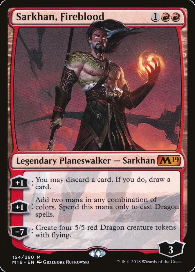 Sarkhan, Fireblood [M19] (F)