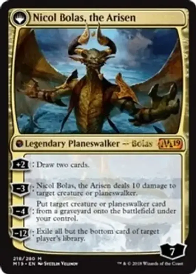 Nicol Bolas, the Arisen [PRM-PRE] (F)