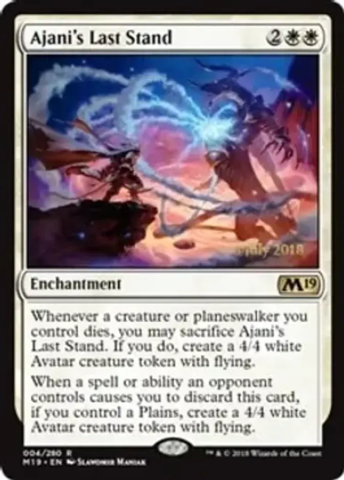 Ajani's Last Stand [PRM-PRE] (F)