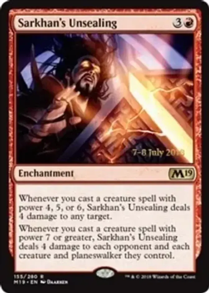 Sarkhan's Unsealing [PRM-PRE] (F)