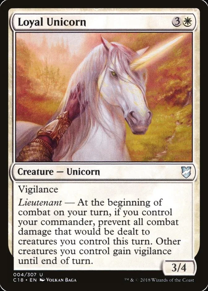 Loyal Unicorn [C18]