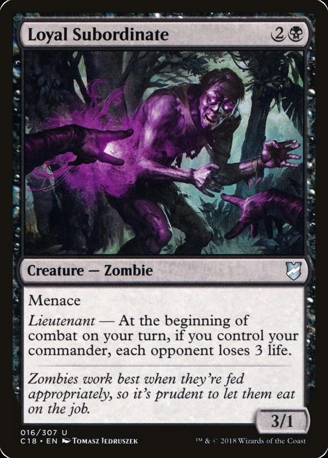 Loyal Subordinate [C18]