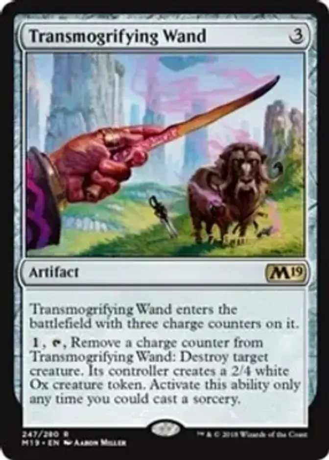 Transmogrifying Wand [PRM-PRE] (F)