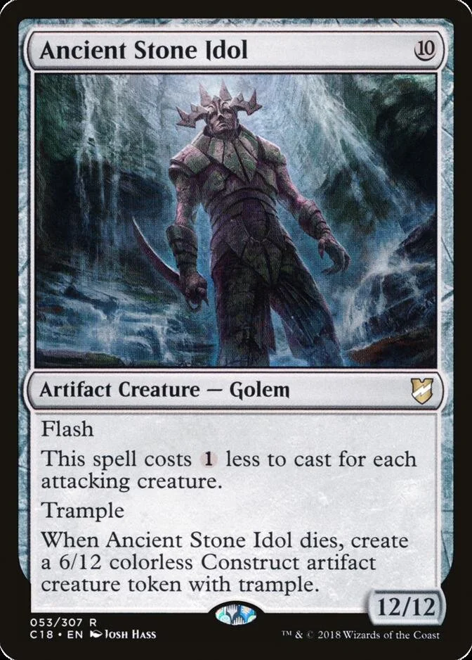 Ancient Stone Idol [C18]