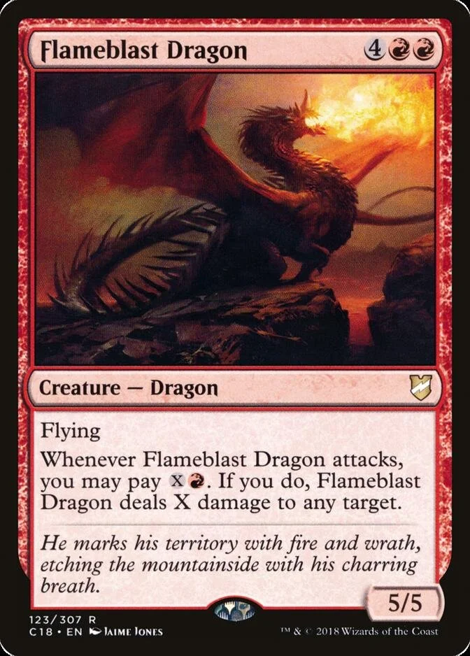 Flameblast Dragon [C18]