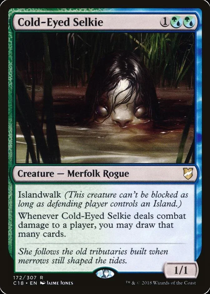 Cold-Eyed Selkie [C18]
