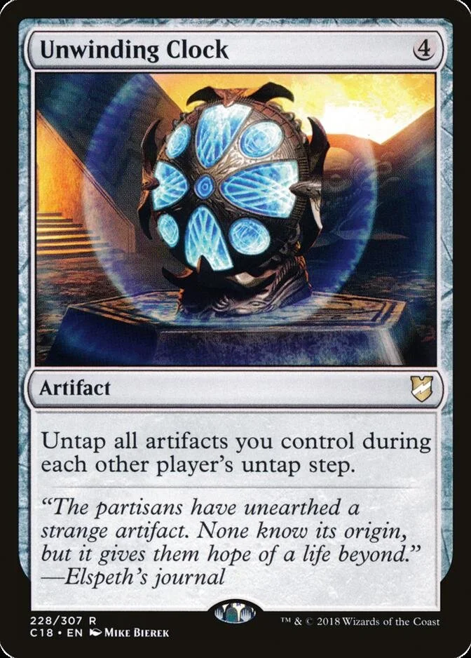Unwinding Clock [C18]