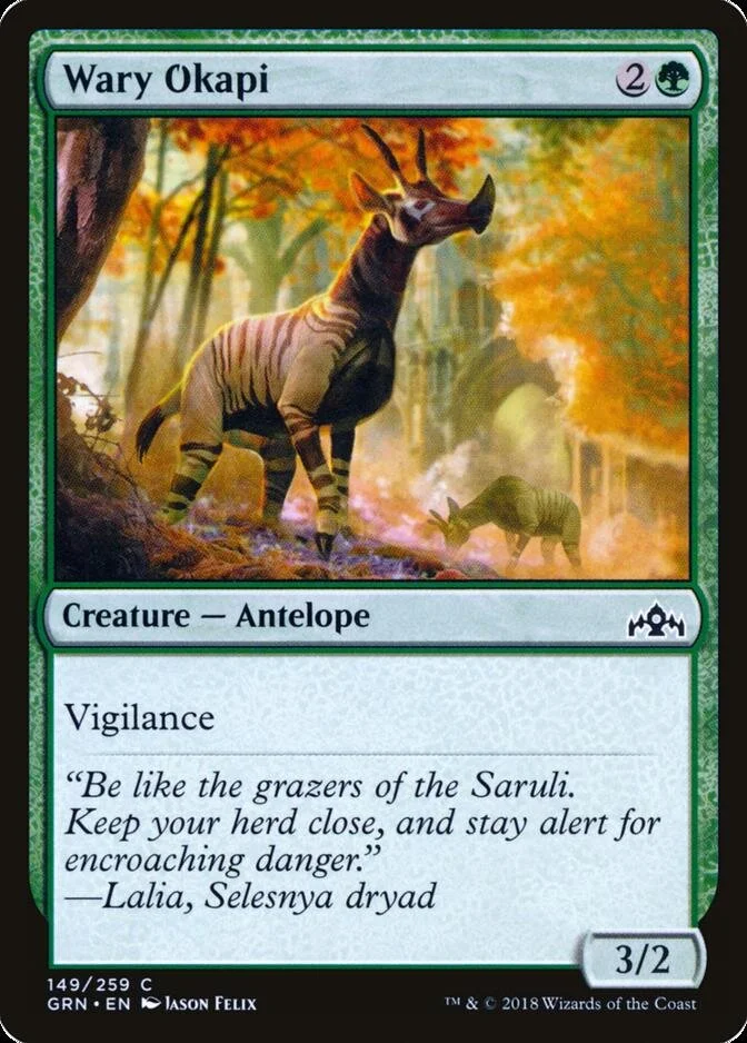 Wary Okapi [GRN]