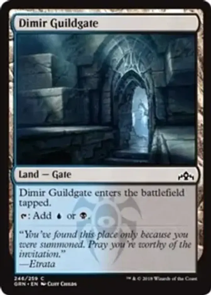 Dimir Guildgate <246> [GRN]