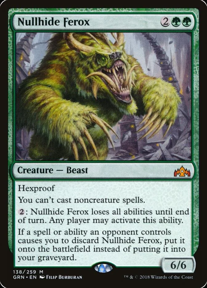 Nullhide Ferox [GRN]